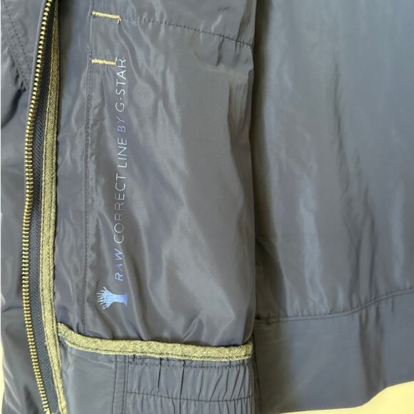 G-Star Raw Correctline Rank Jacket Lightweight Military Style Streetwear Blue  L - Picture 9 of 16